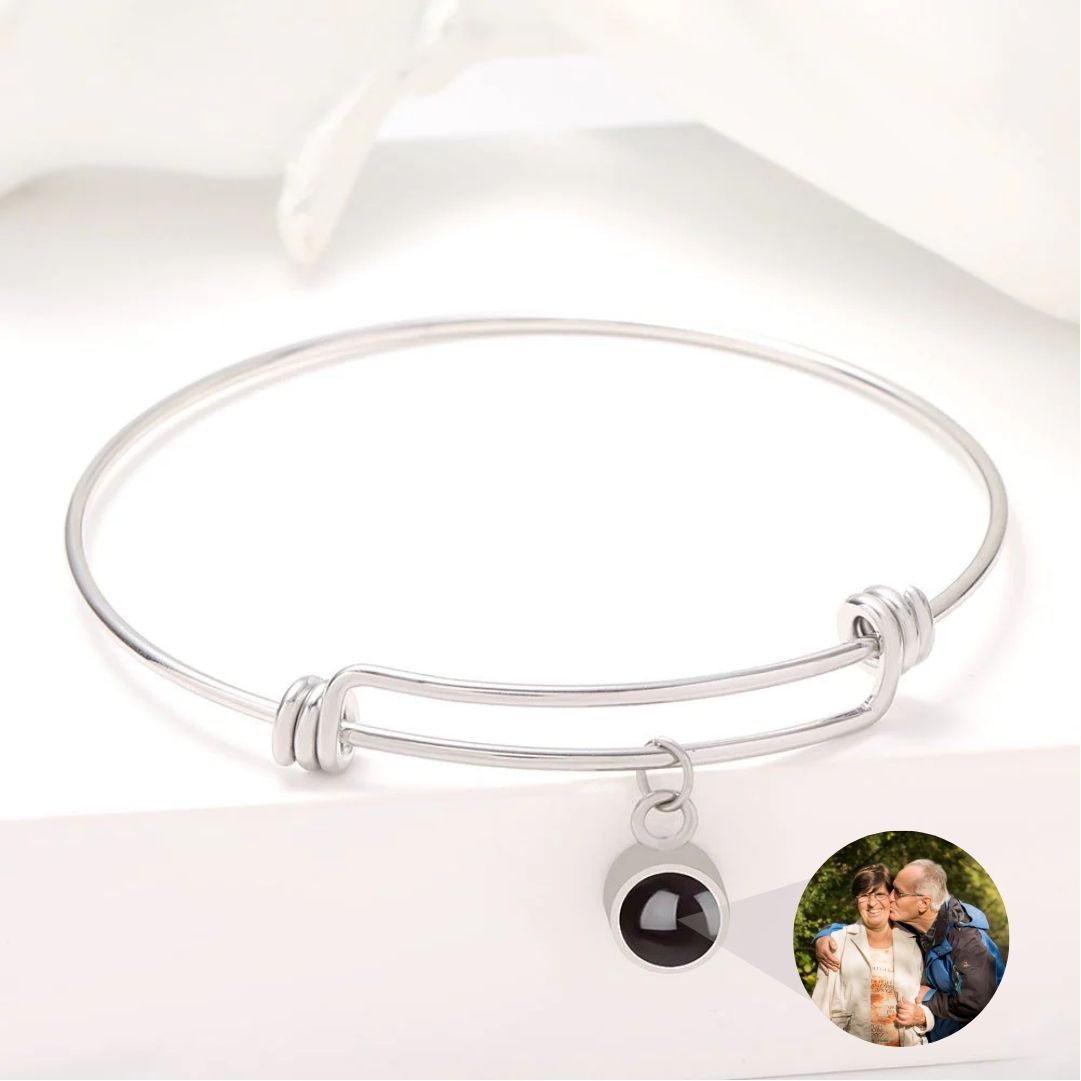 Pulsera de memoria personalizada con foto