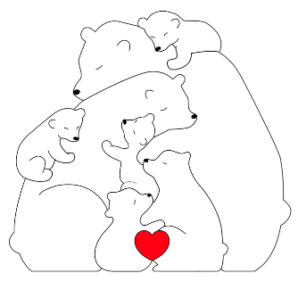 Gepersonaliseerde houten puzzel: een unieke familiestuk