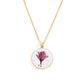 Collier de fleurs du mois de naissance